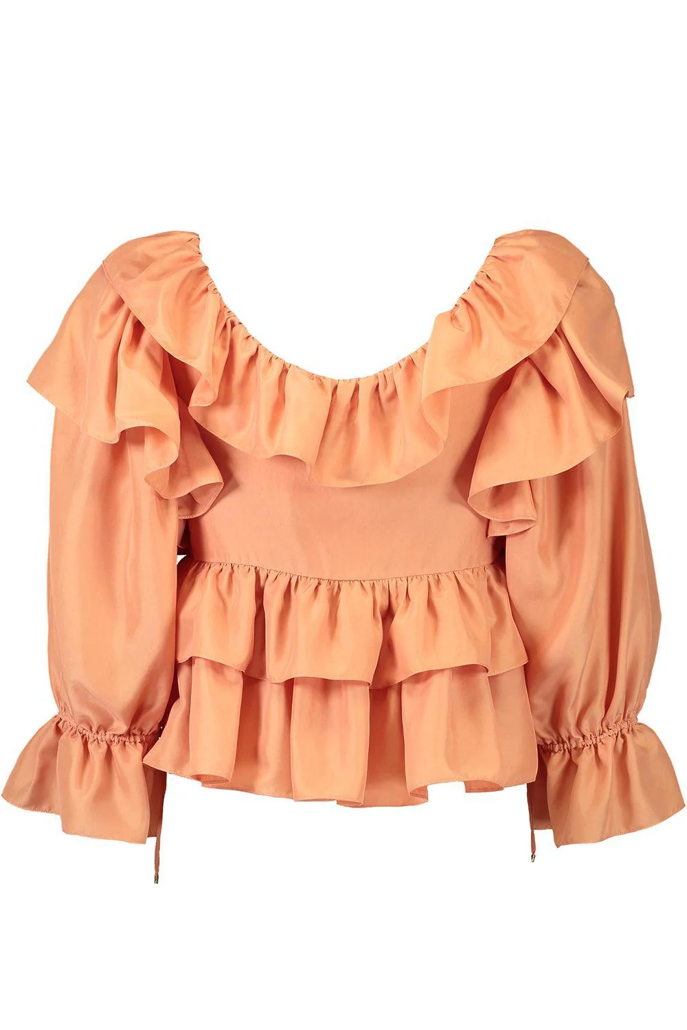 Cropped Ruffle Top - Image 5