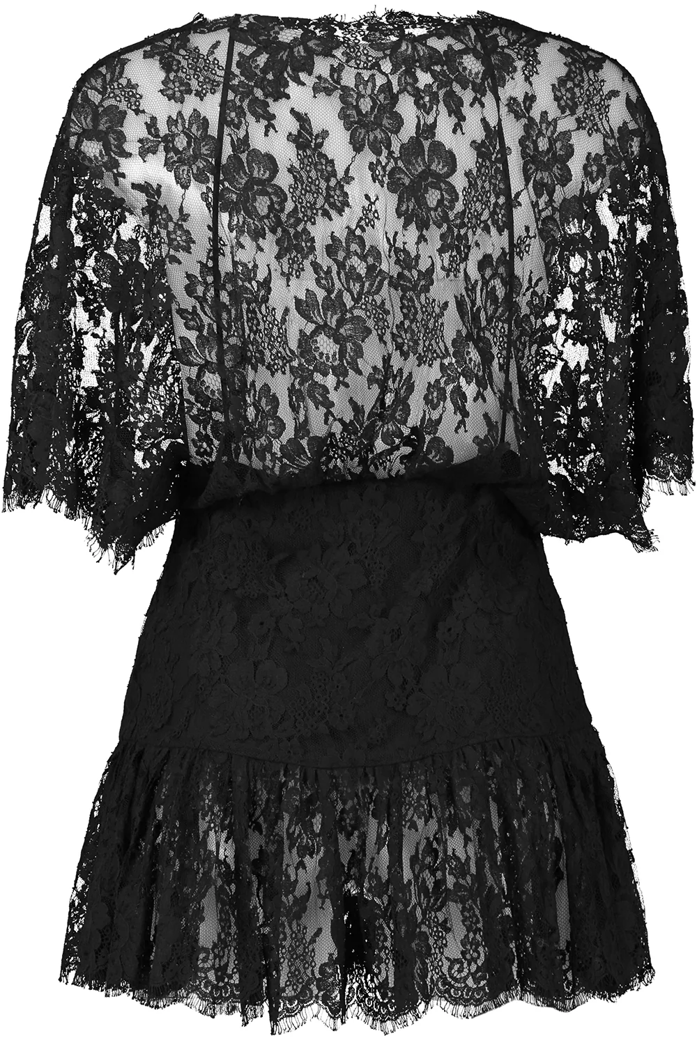 Fitted Ruffle Lace Top - Image 5