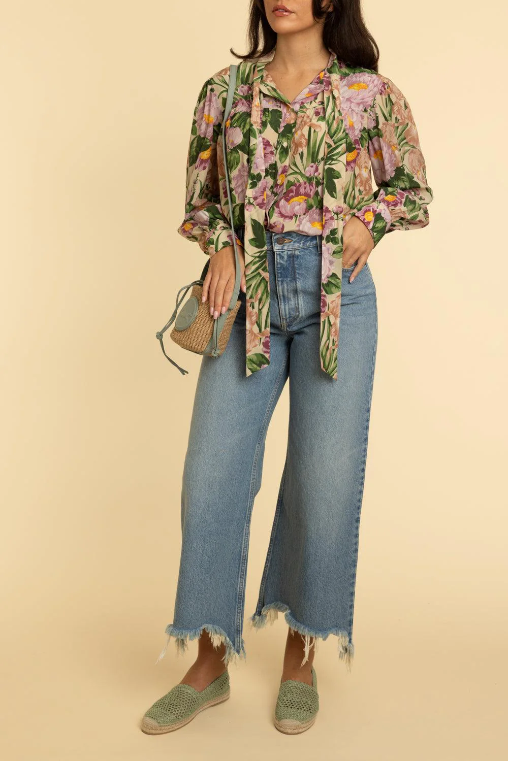 Floral Long Sleeve Blouse - Image 2