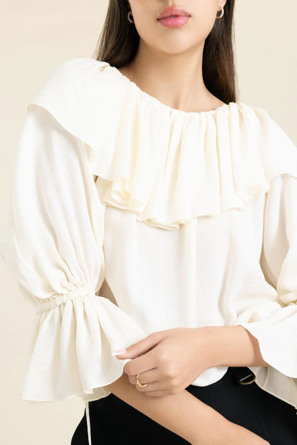 Fluid Ruffle Top - Image 4
