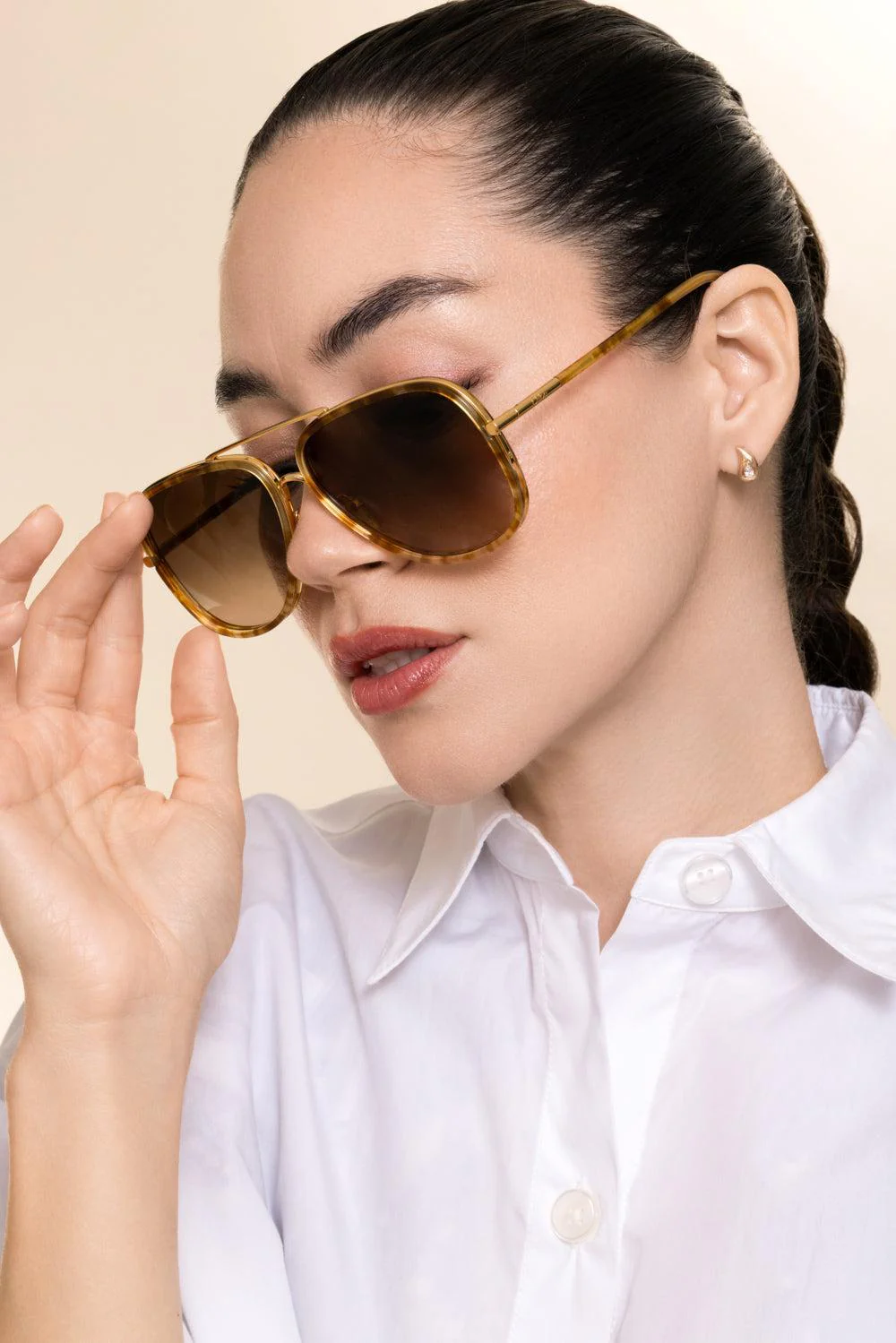 Gradient Aviator Sunglasses - Image 2