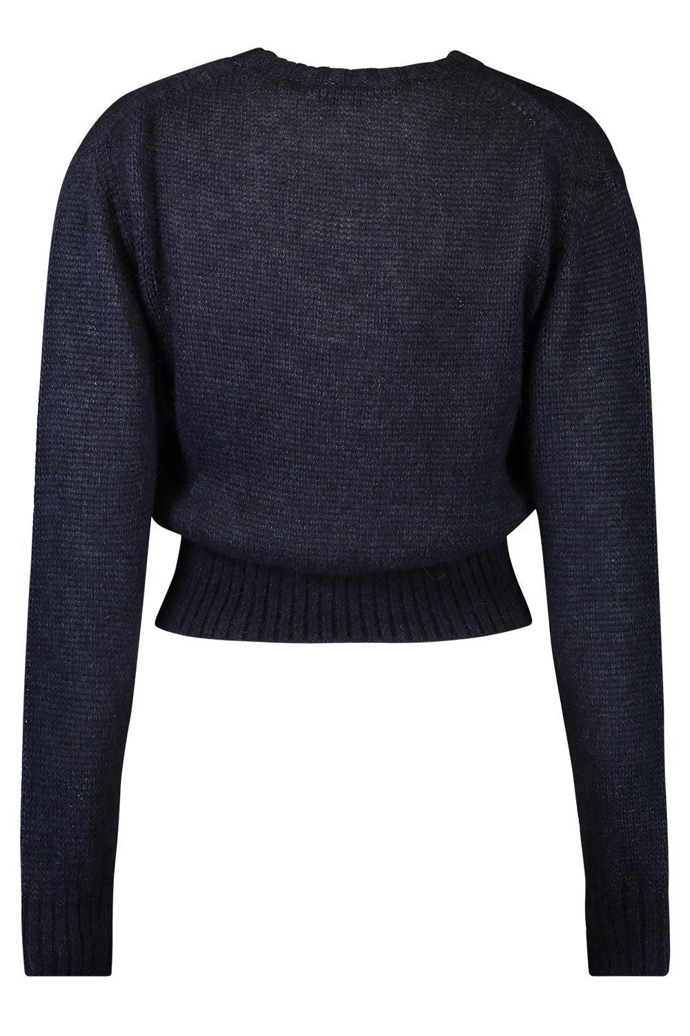 Hairy Wool Knit Sweater - Image 5