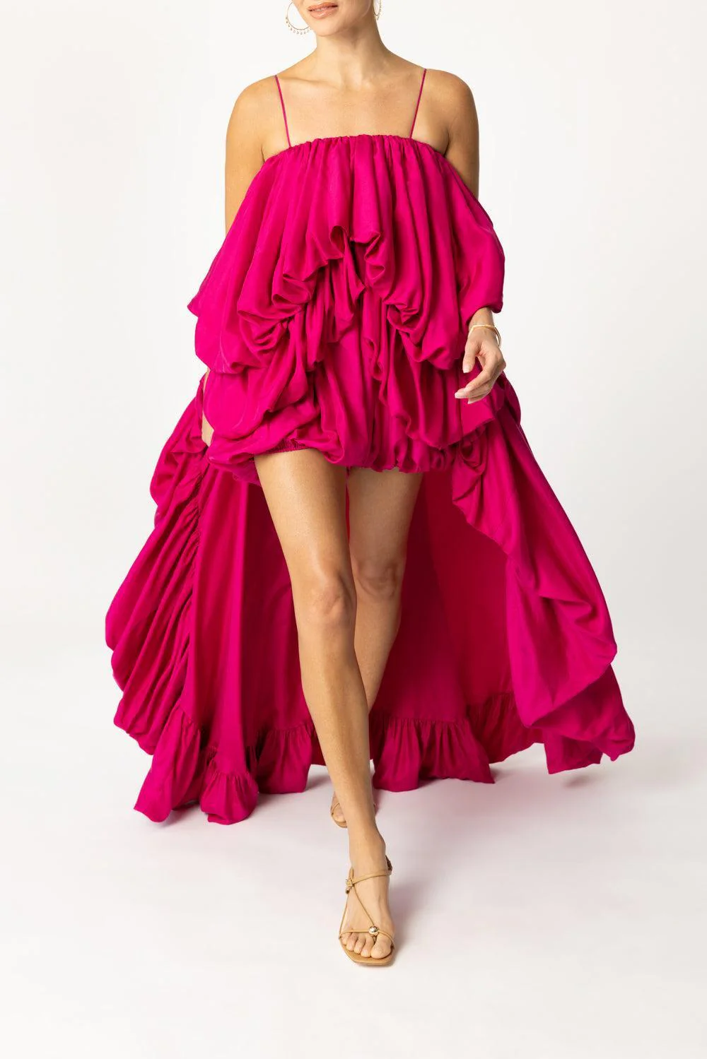 High-Low Sleeveless Jumpsuit - Image 2