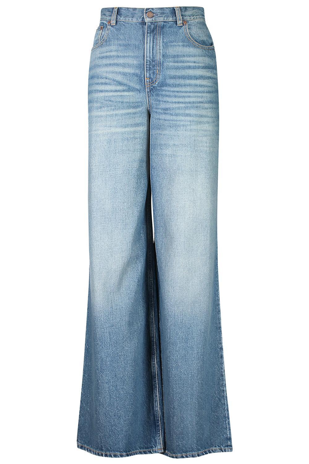 High Rise Wide Leg Jean