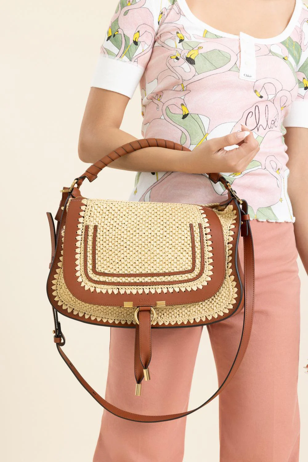 Marcie Small Shoulder Bag - Clay Brown