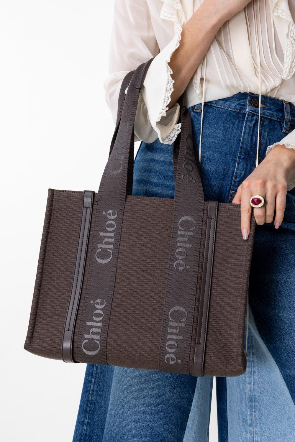 Medium Woody Tote Bag - Kohl Brown - Image 2