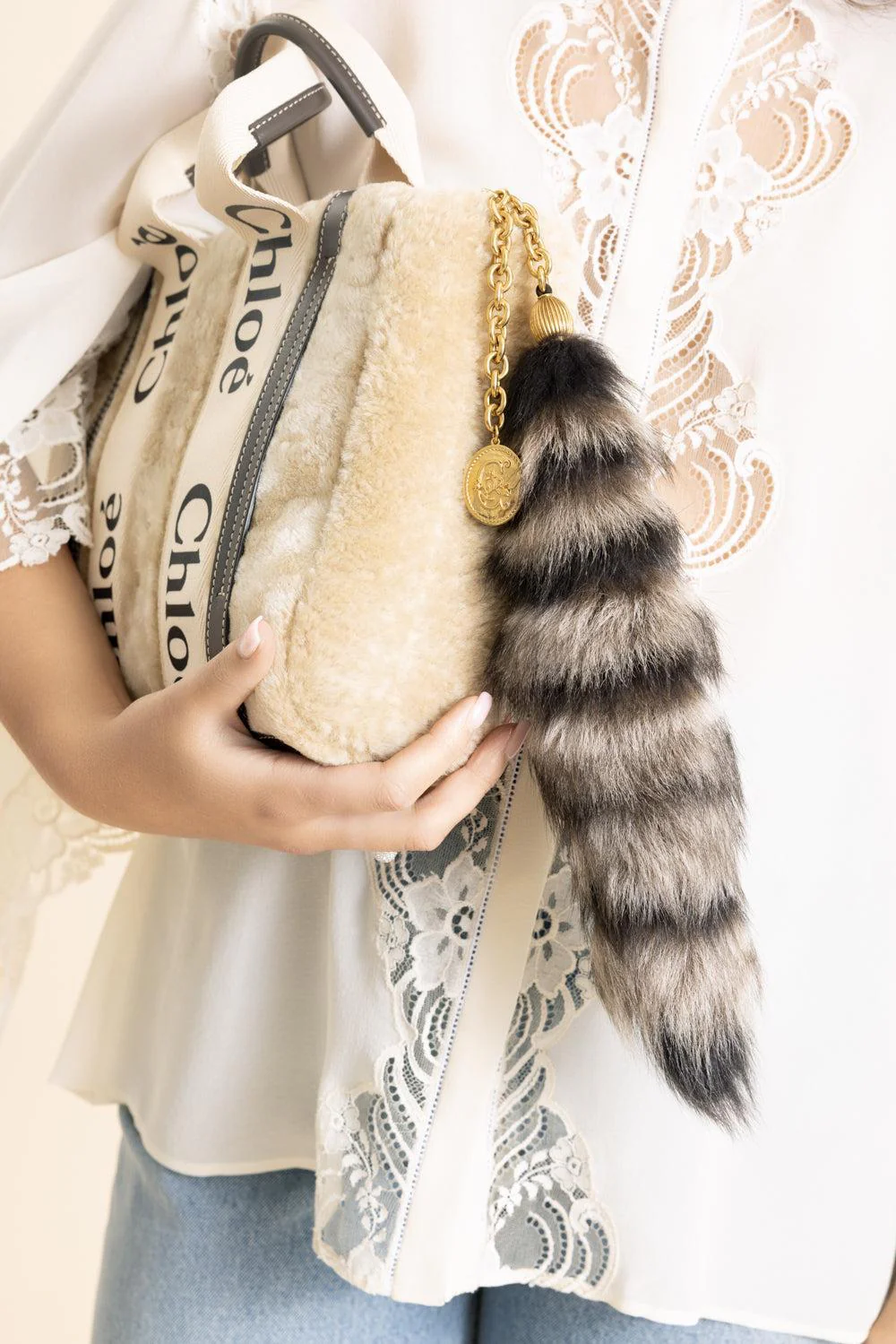 Raccoon Tail Charm - Image 2