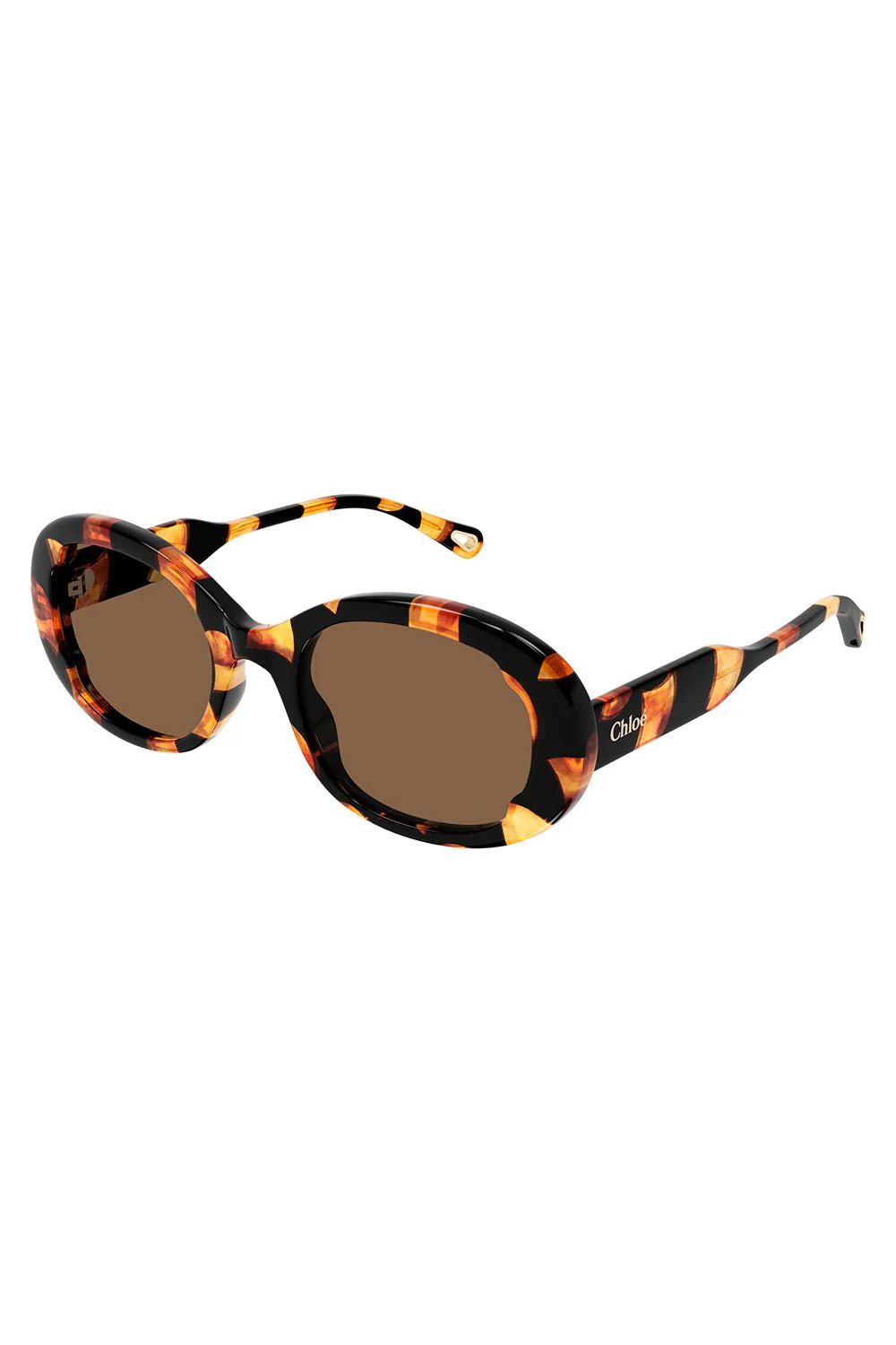 Round Sunglasses - Havana Tortoise - Image 6