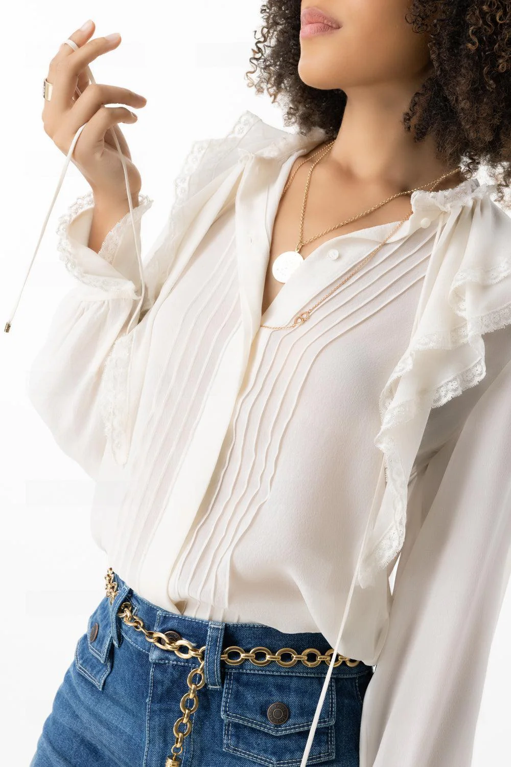 Ruffled Blouse - Image 2