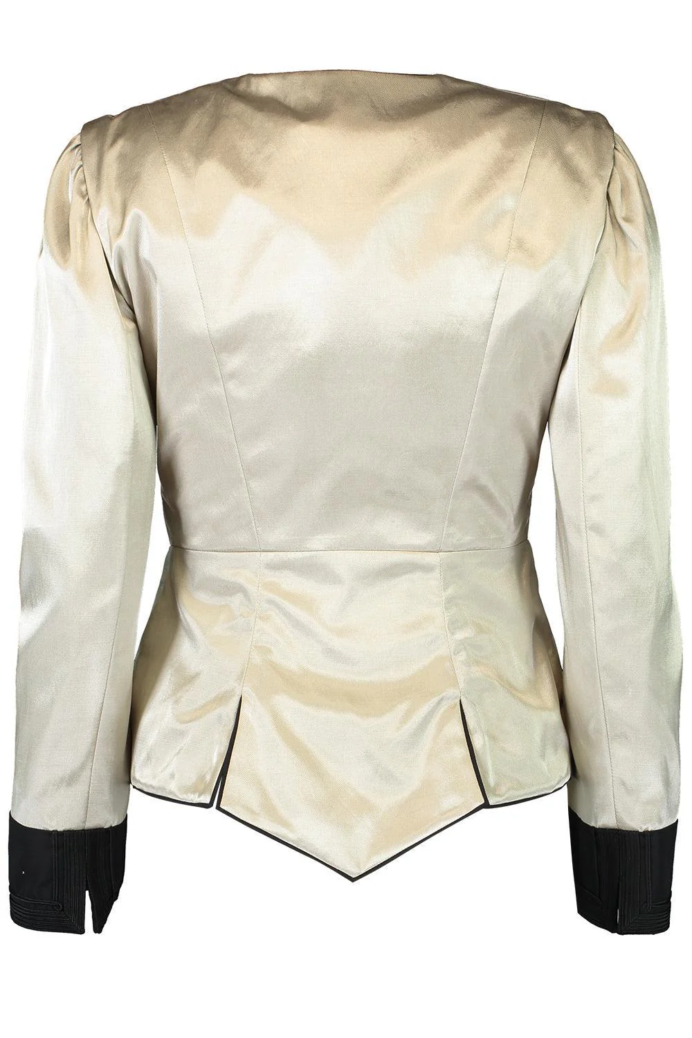 Shiny Mix Button Jacket - Image 5