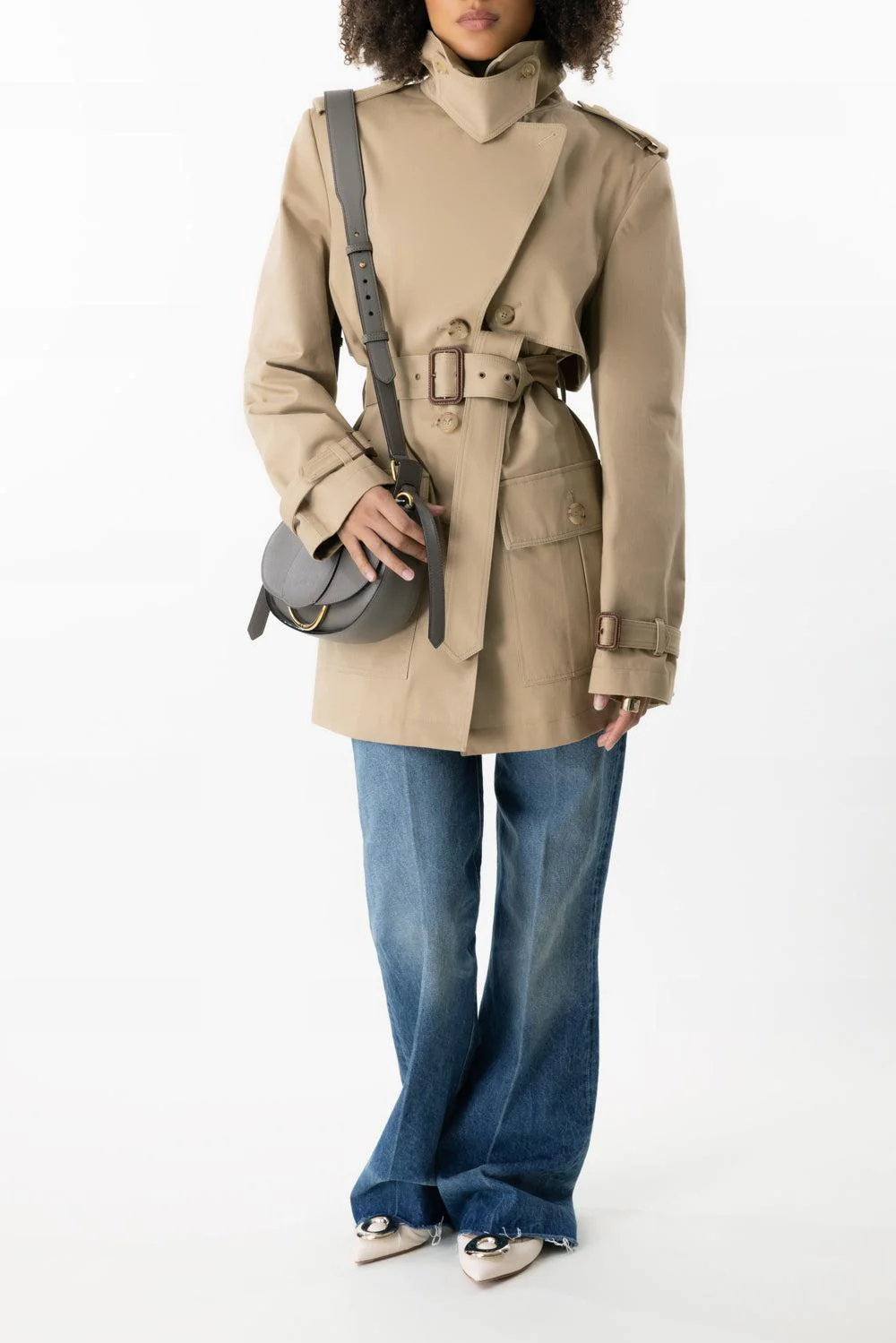 Short Trench Coat - Image 2