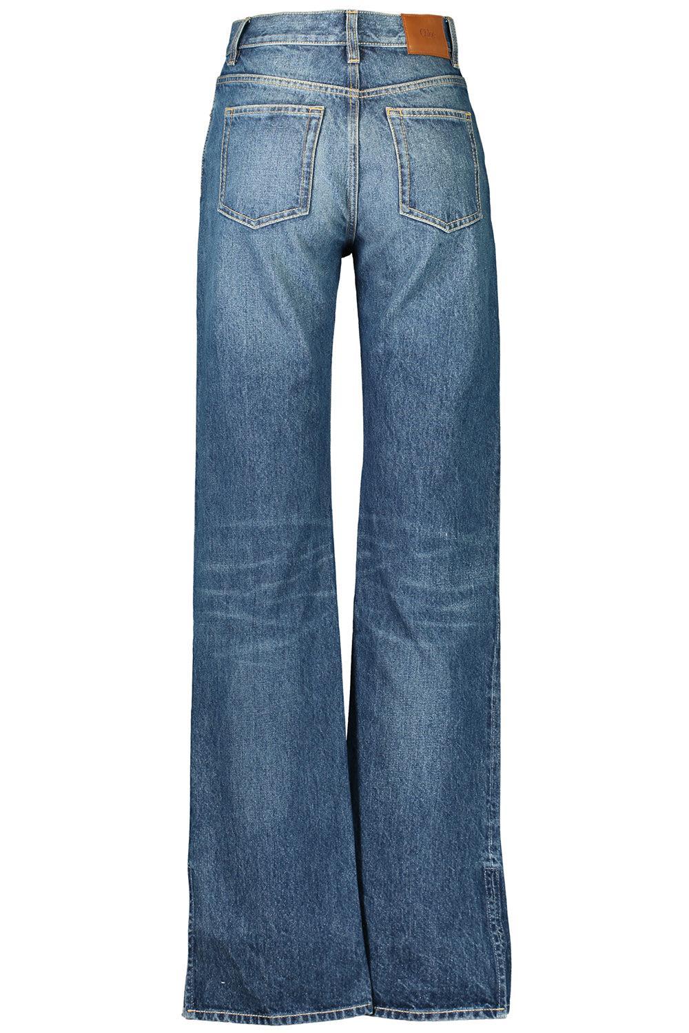 Split Hem Straight Jeans - Image 5