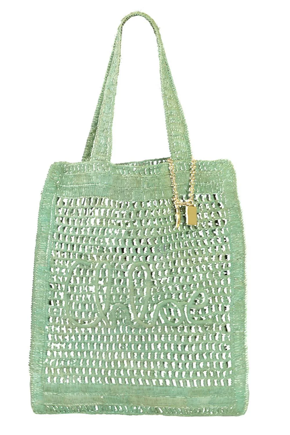 Summer Bandana Tote Bag - Tea Leaf Green