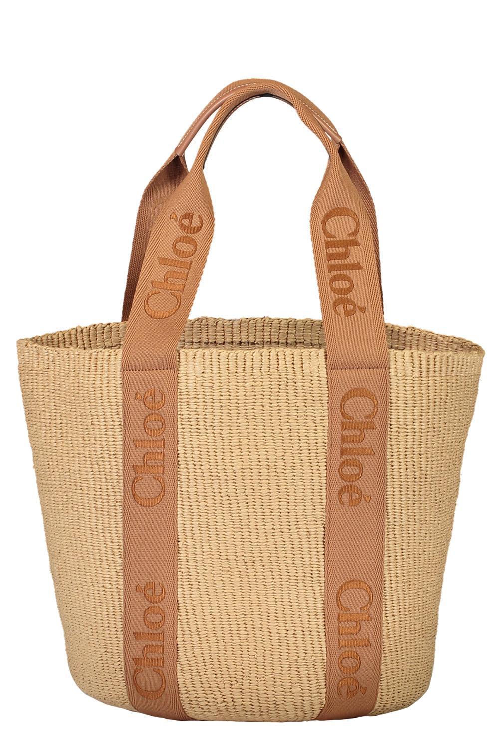 Woody Large Basket - Dusty Stone