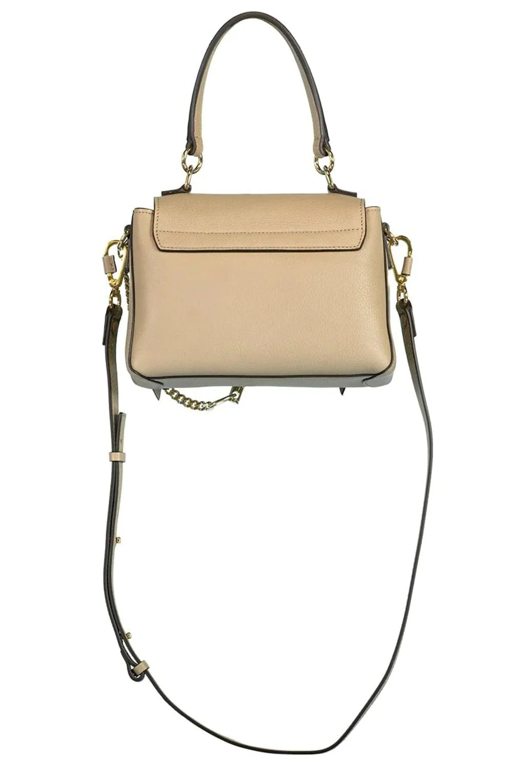 Grey Ring Detail Shoulder Bag - Image 2