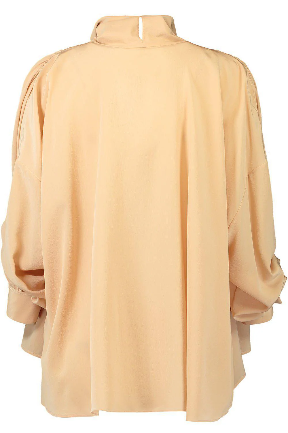 Long Sleeve Tie Front Blouse - Image 5