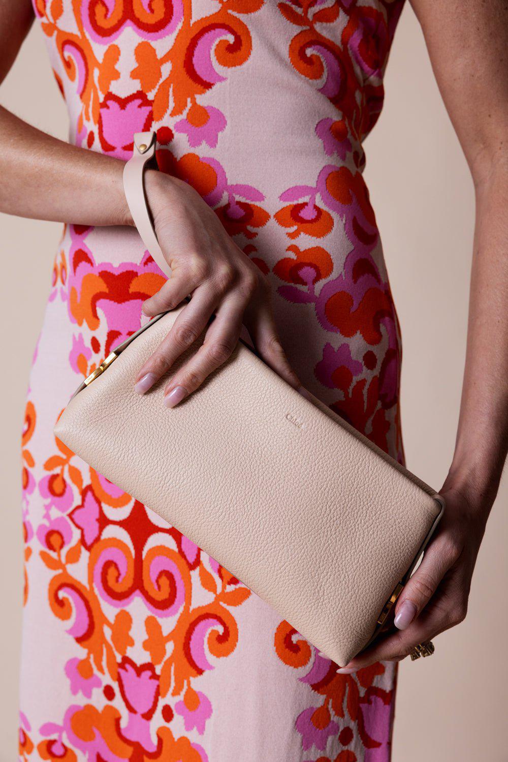 Marcie Clutch - Cement Pink - Image 4