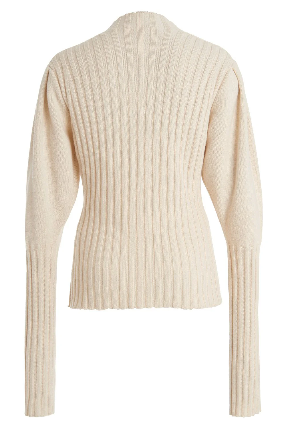 Mock Neck Ribbed Sweater - Image 5
