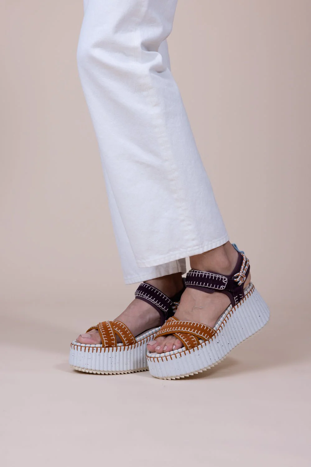 Nama Sandal - Brown Purple - Image 3