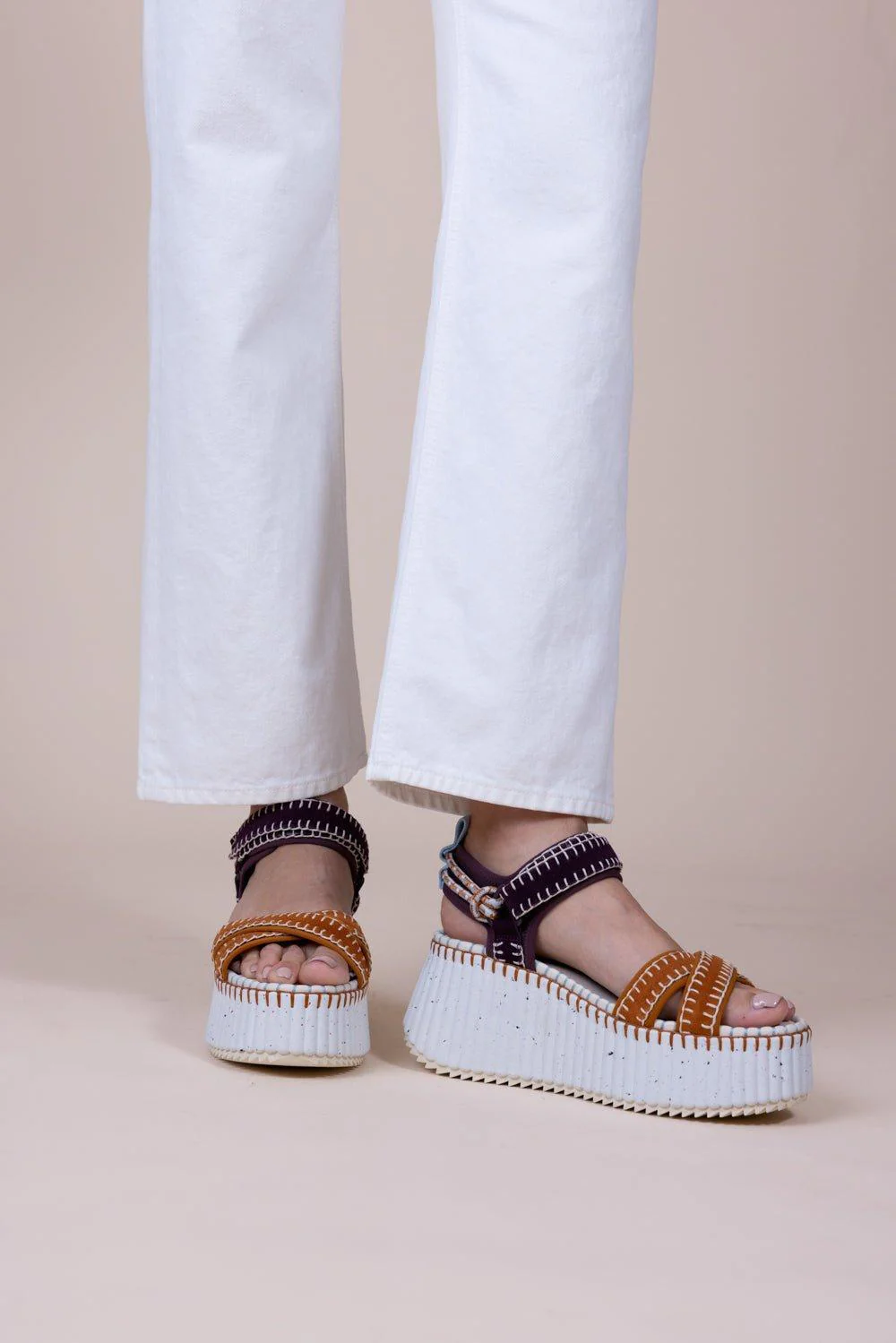 Nama Sandal - Brown Purple - Image 5