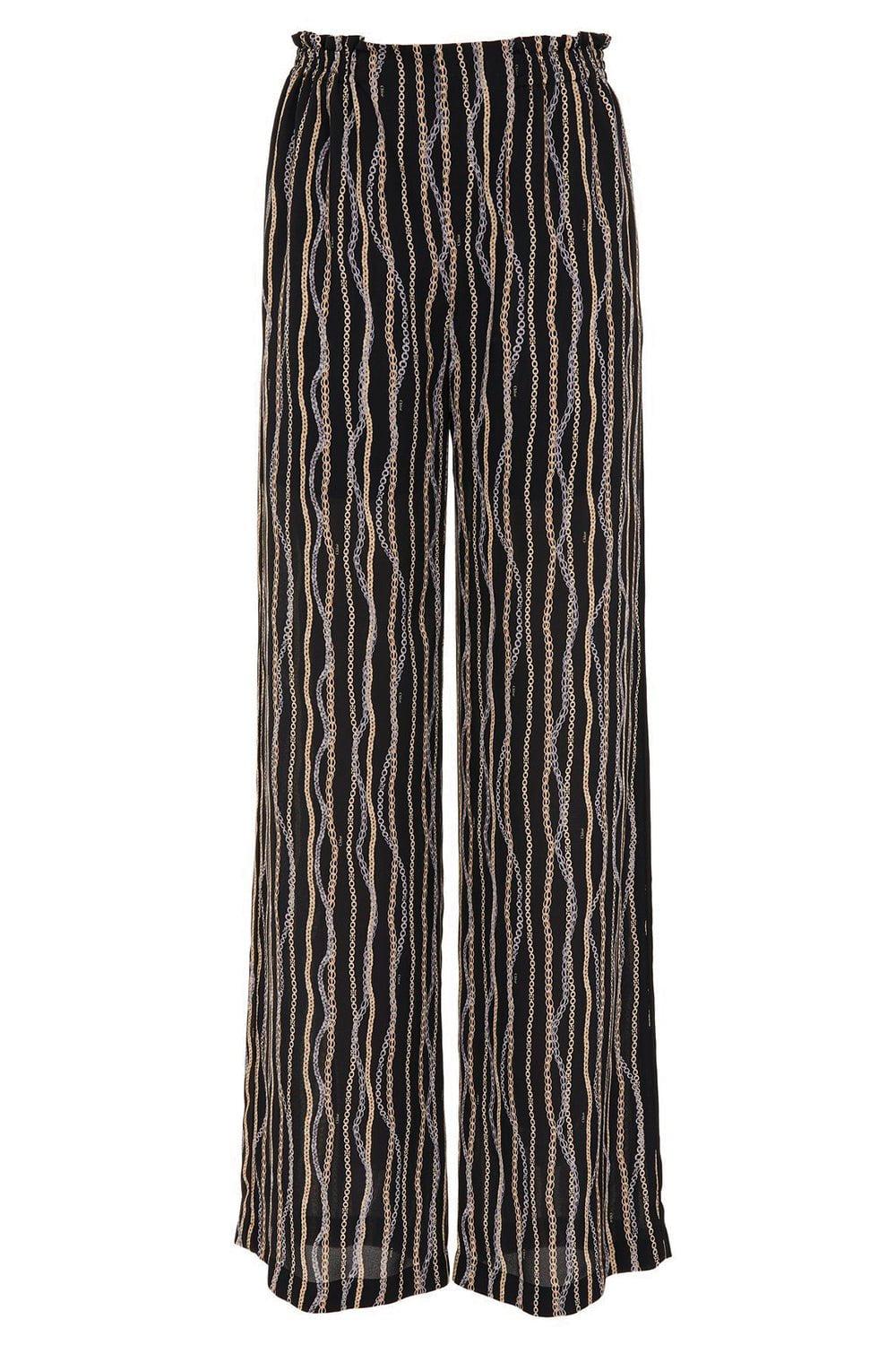 Printed Wide Leg Pant