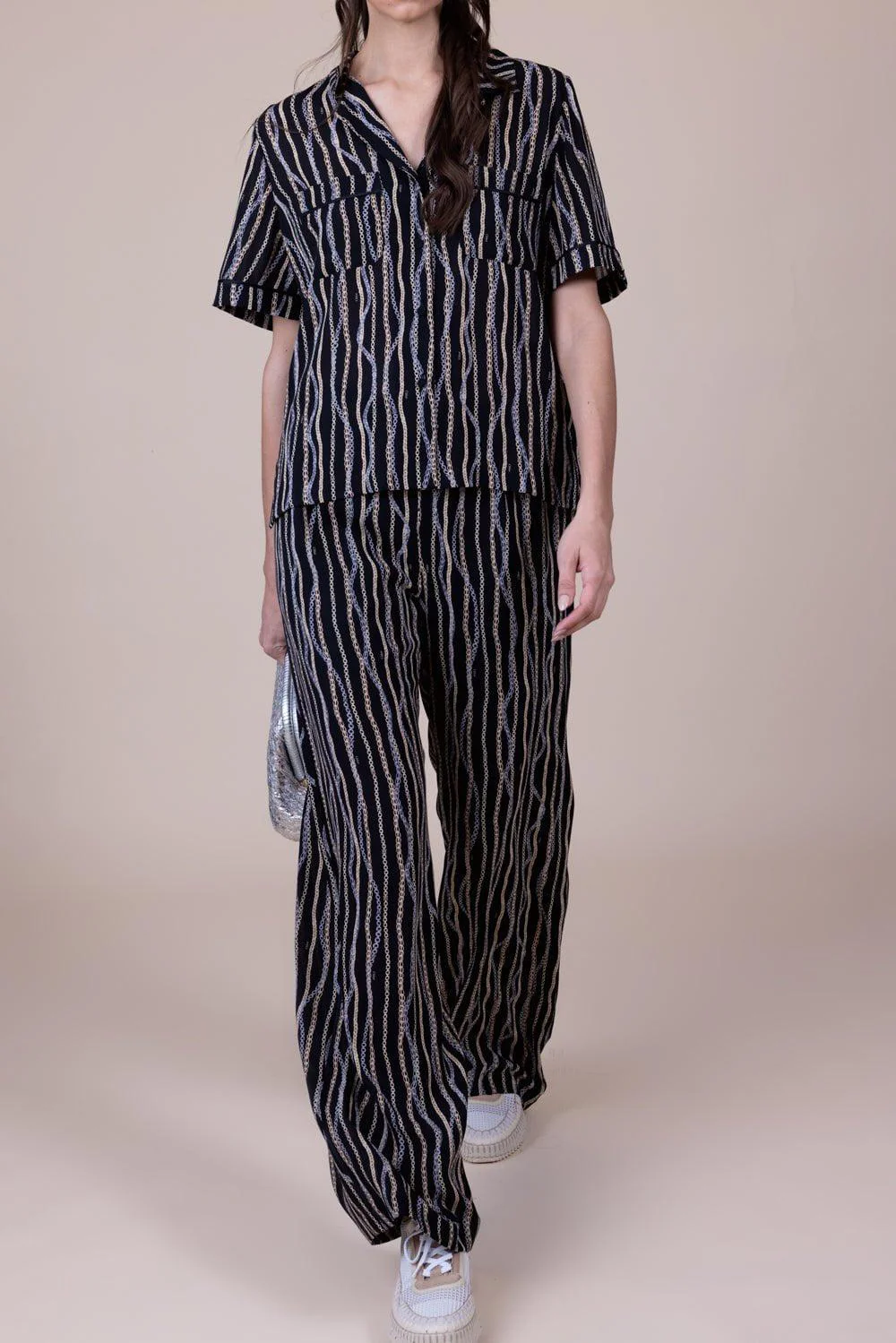 Printed Wide Leg Pant - Image 2