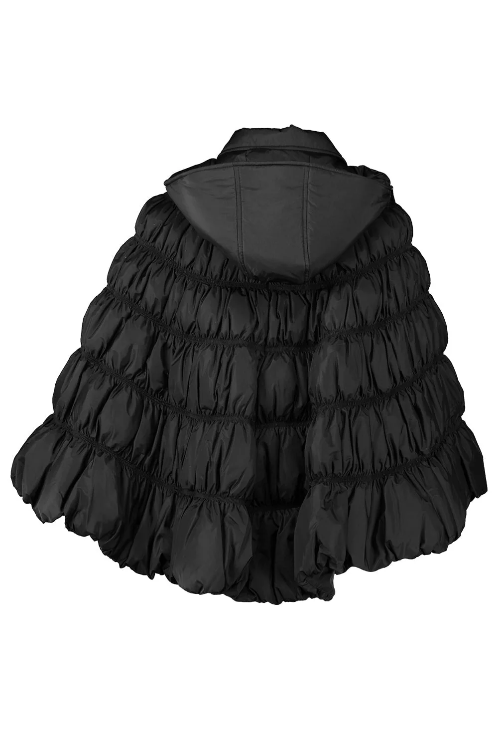 Puffer Cape Coat - Image 5