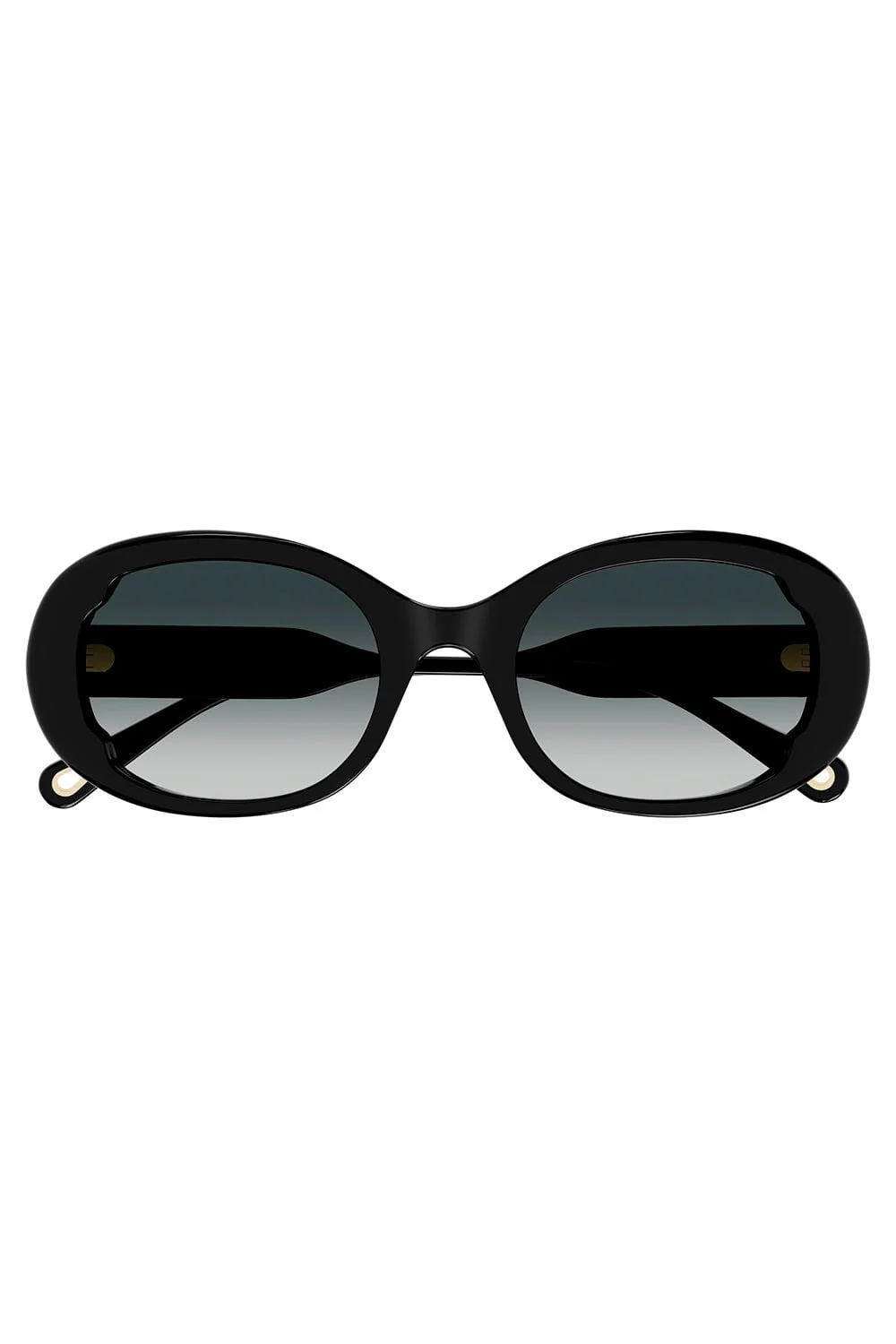 Round Sunglasses - Black Grey