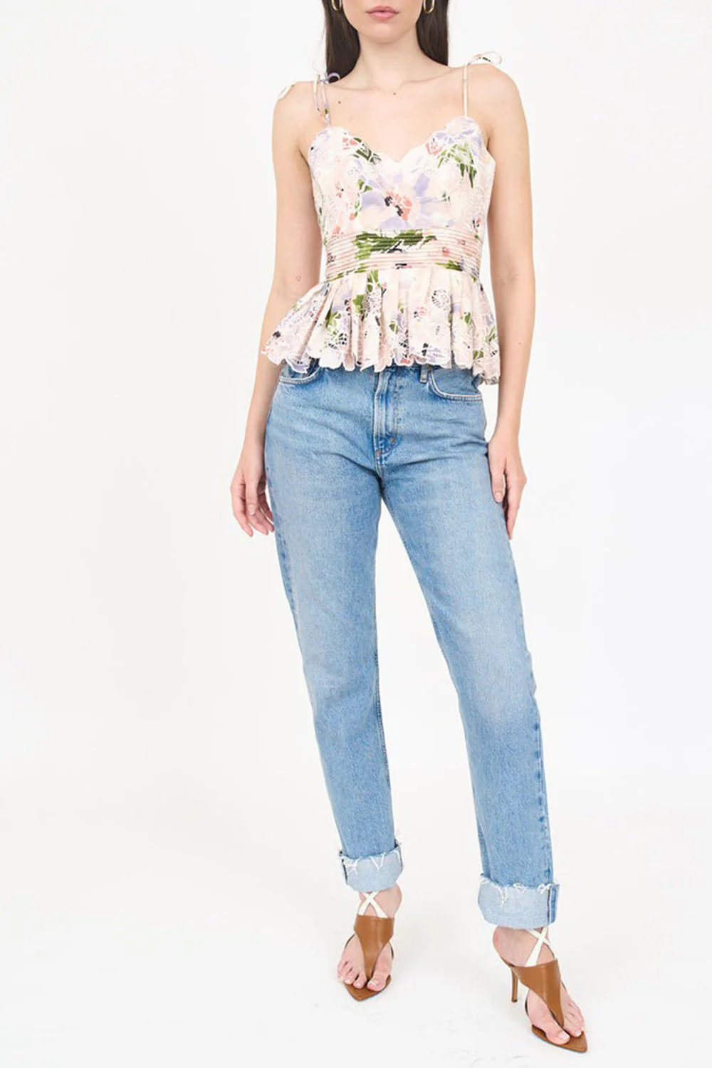 Ashton Top - Lilac Floral - Image 3