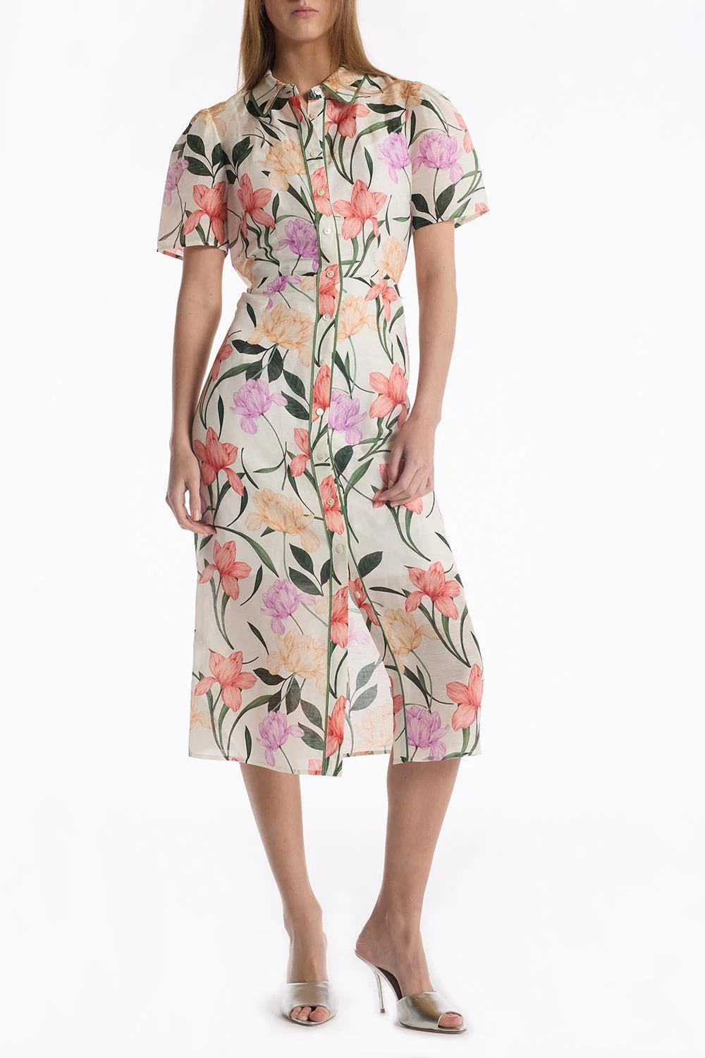 Cecile Dress - Jardin Ivory - Image 2
