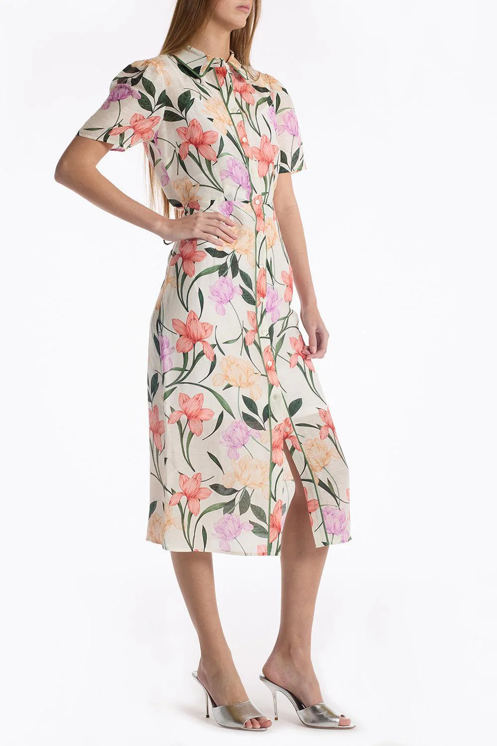 Cecile Dress - Jardin Ivory - Image 3