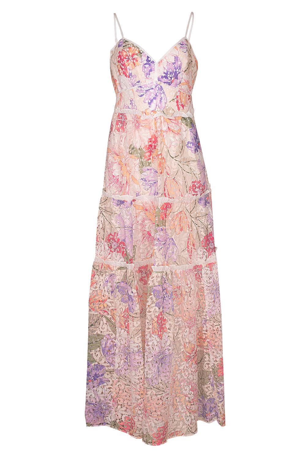 Demi Dress - White Bouquet