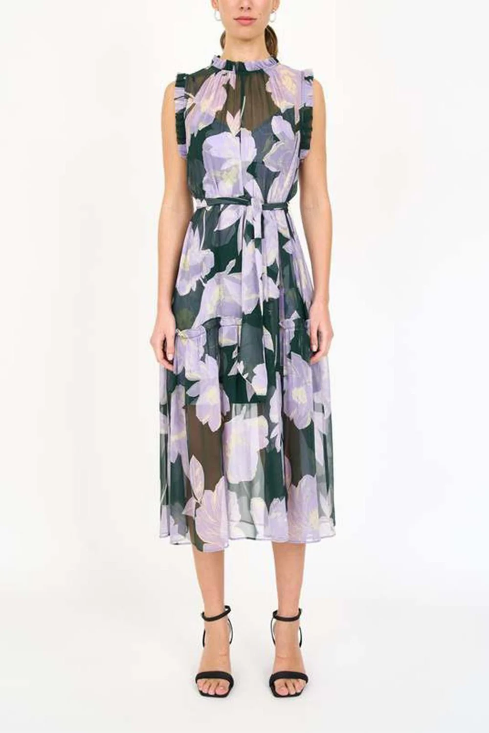 Gemma Dress - Green Blossom - Image 2