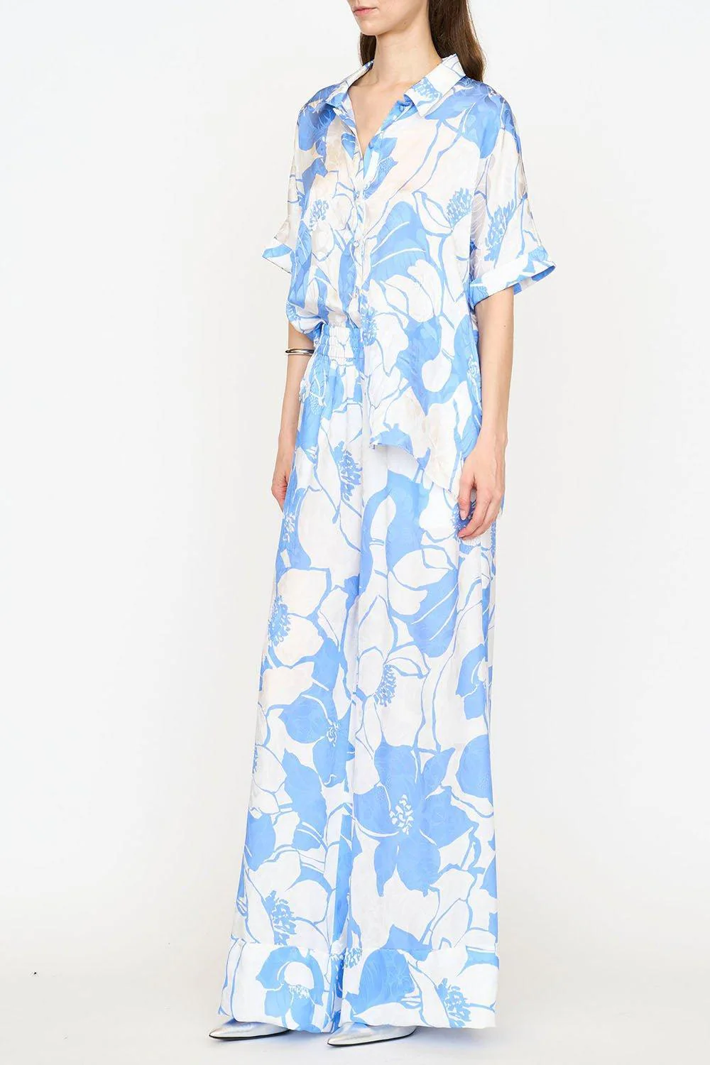 James Top - Chelsea Blue Floral - Image 3