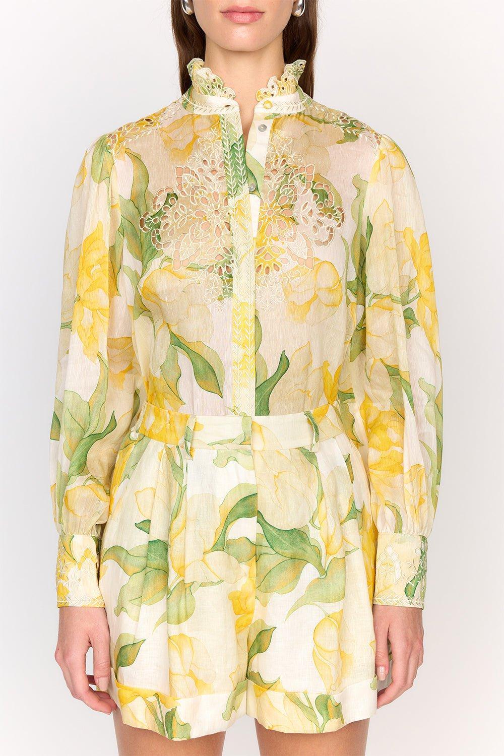 Marley Top - Waterlily Yellow - Image 2