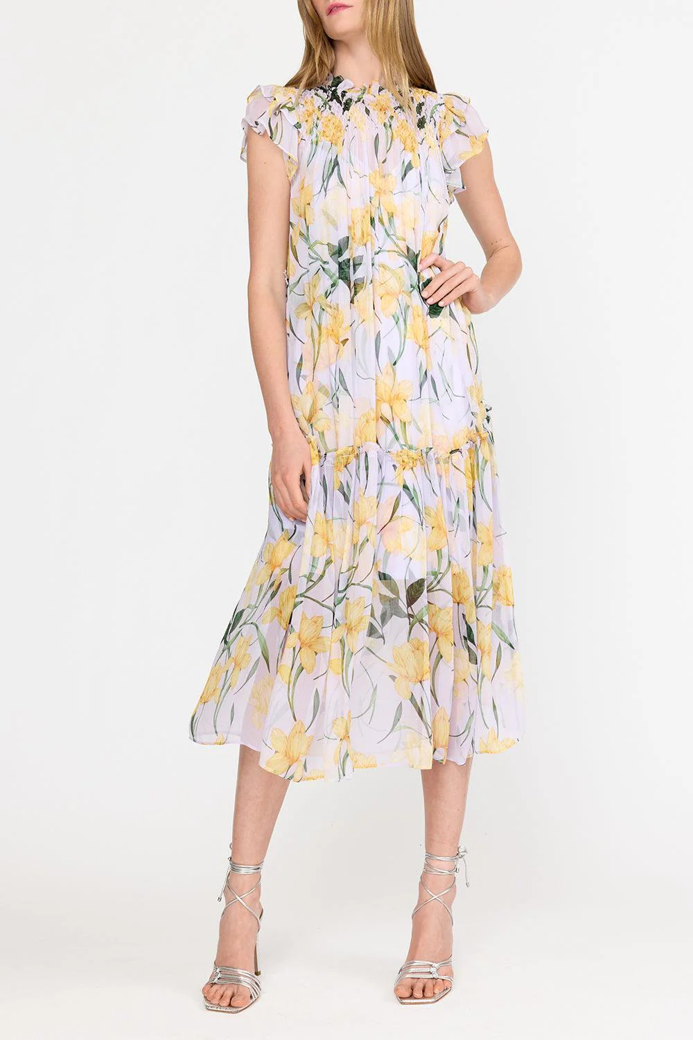 Vera Dress - Lilac Florette - Image 2