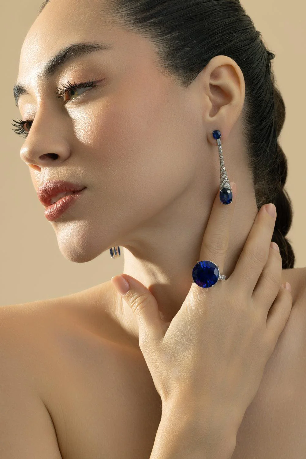 Tanzanite Diamond Ring - Image 2