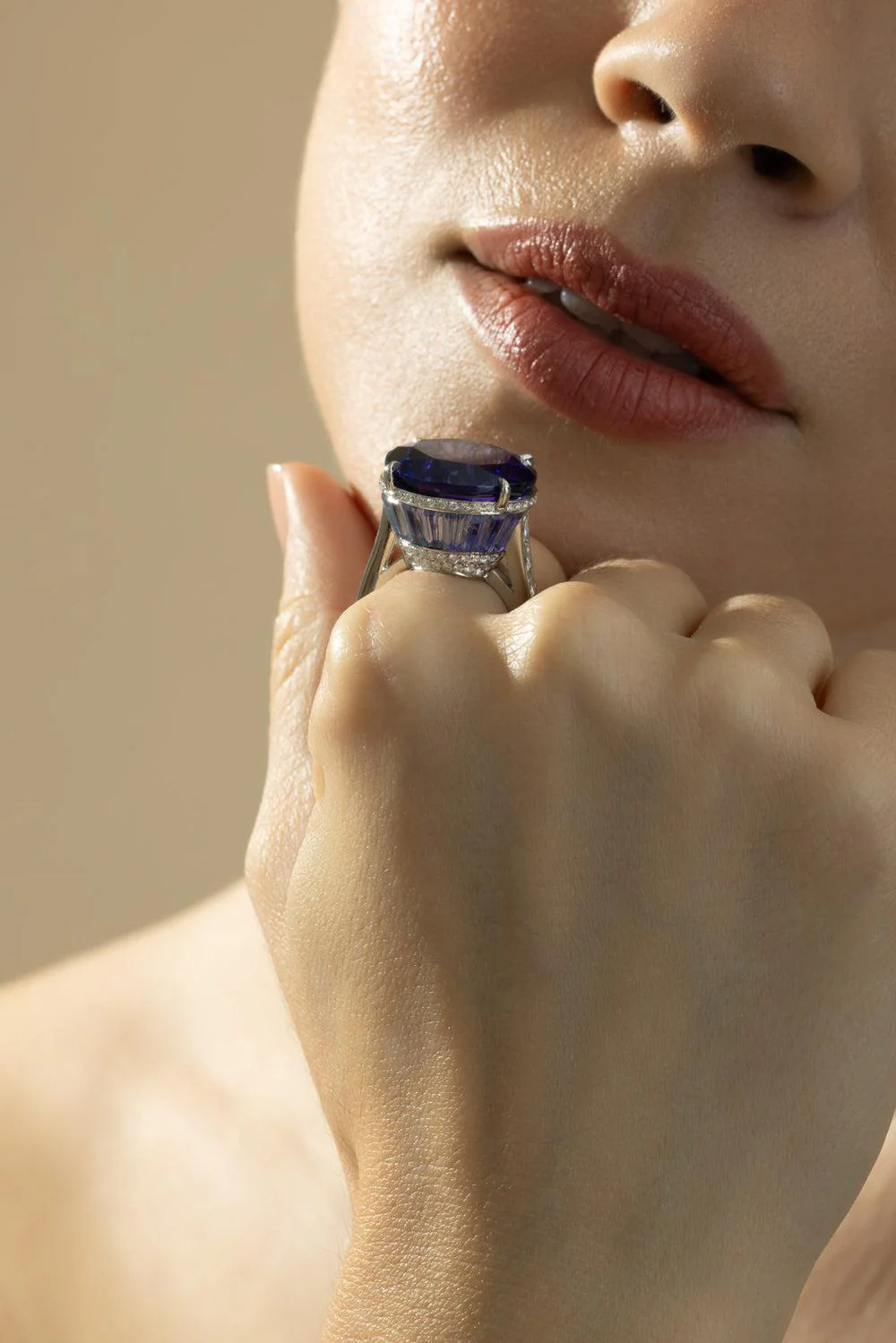 Tanzanite Diamond Ring - Image 4