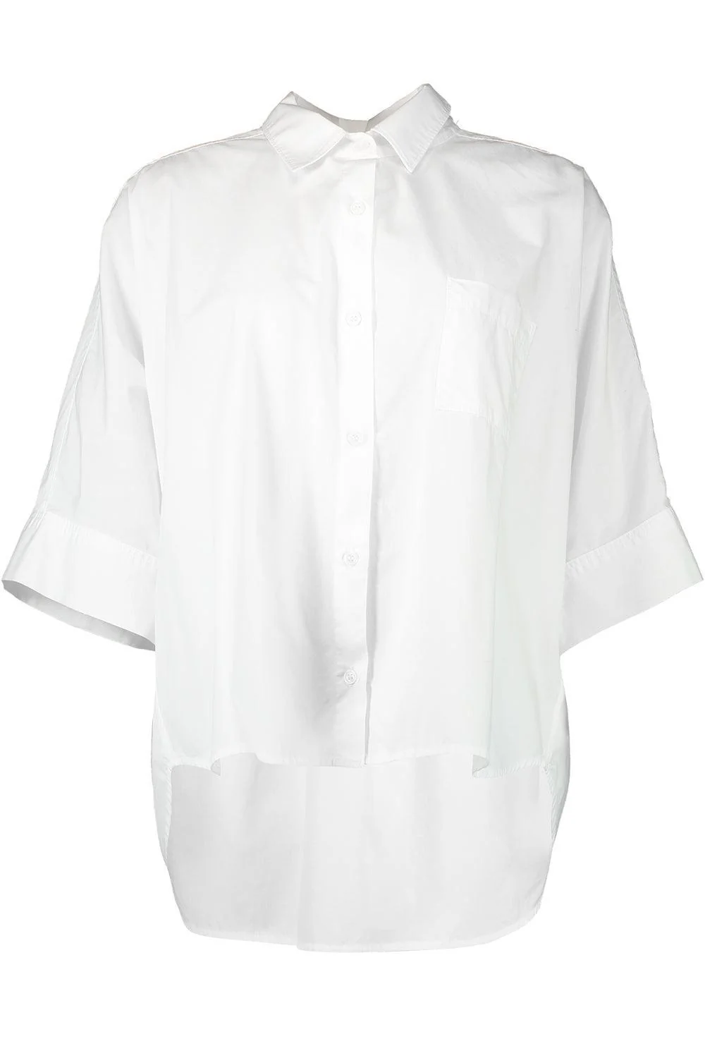 Claire Origami Shirt - Optic White