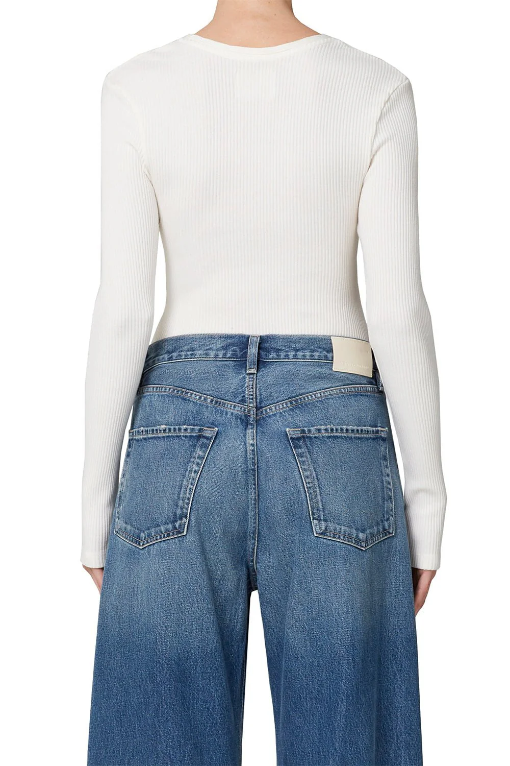 Florence V Neck Top - Pashmina - Image 3