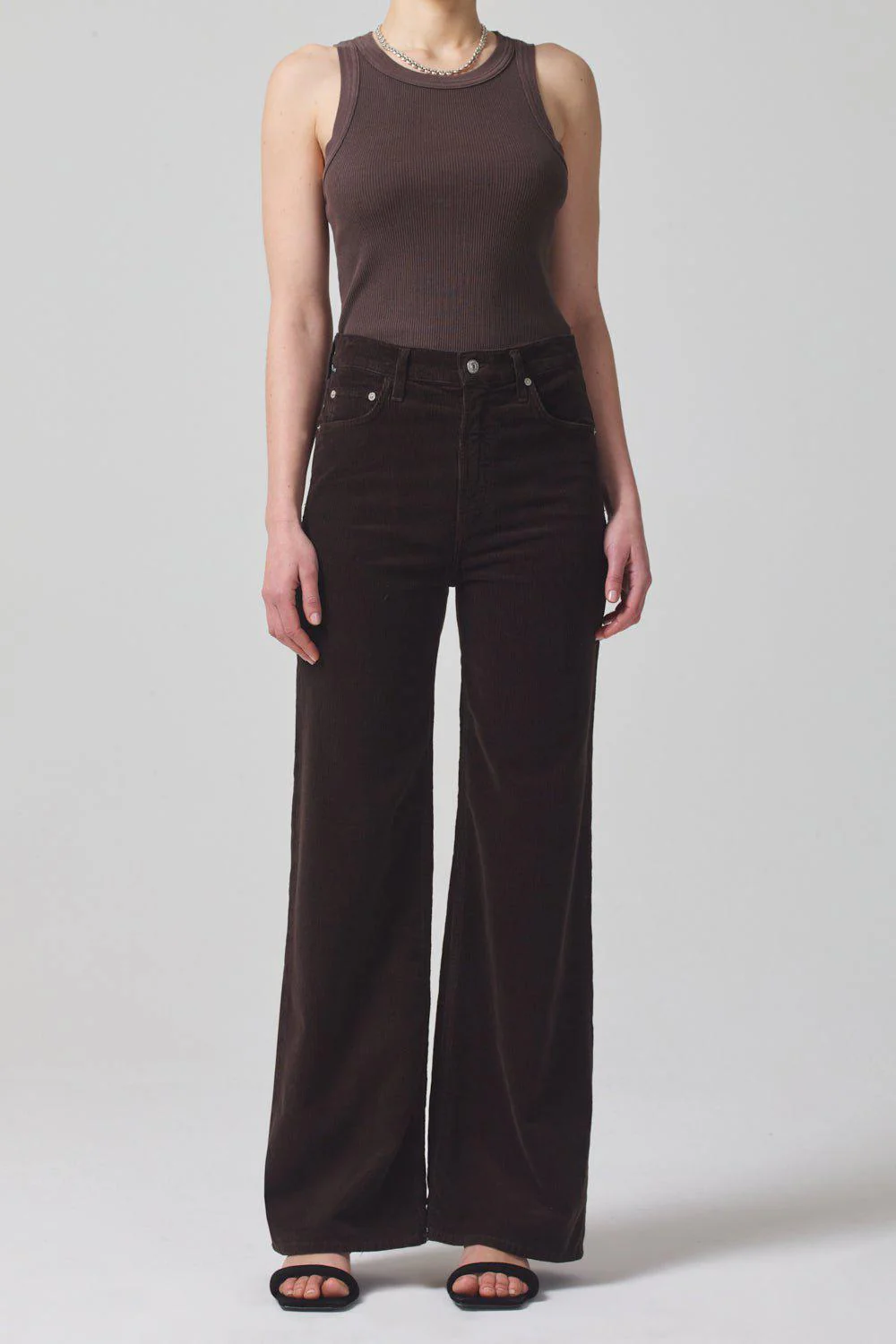 Isabel Rib Tank - Fig - Image 3