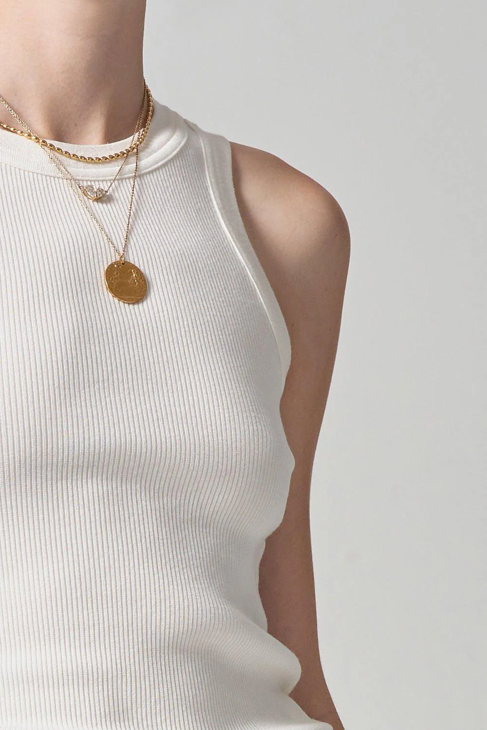 Isabel Rib Tank - Pashmina - Image 5