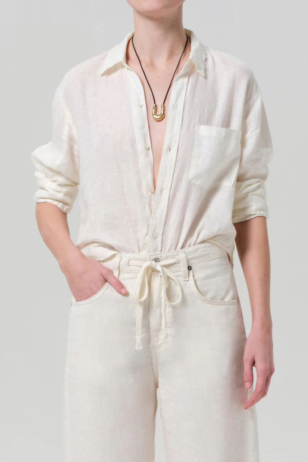 Kayla Shirt - Vanilla - Image 3