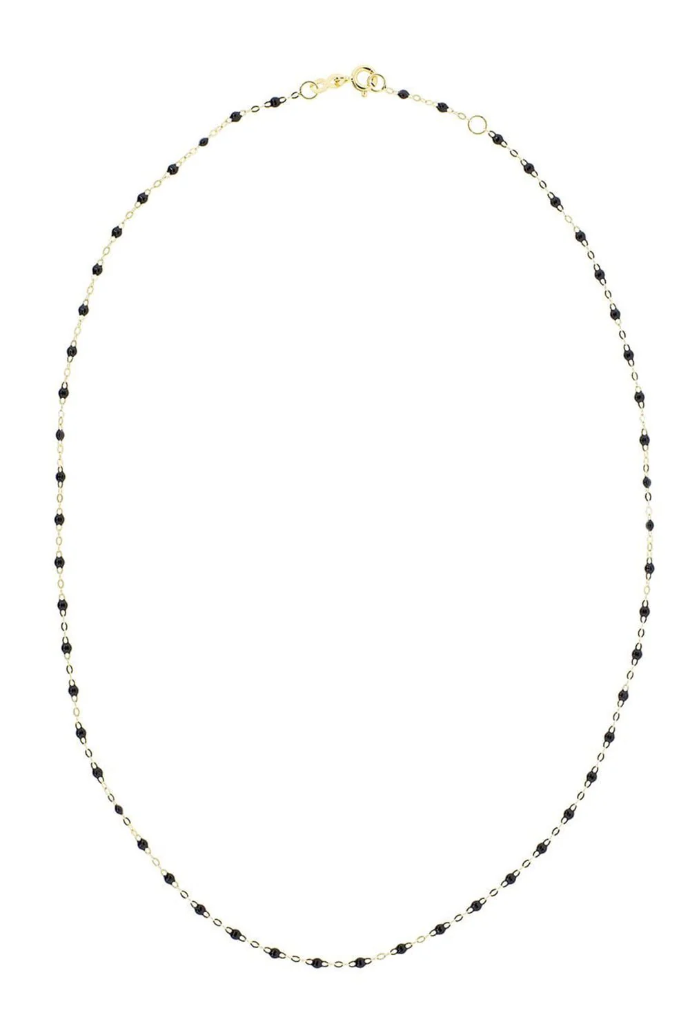 Classic Gigi Necklace - 16.5in - Black - Image 3
