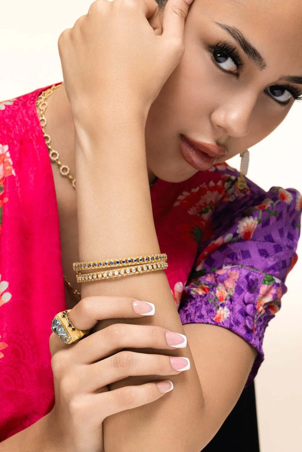 Diamond Link Collection Bracelet - Image 3
