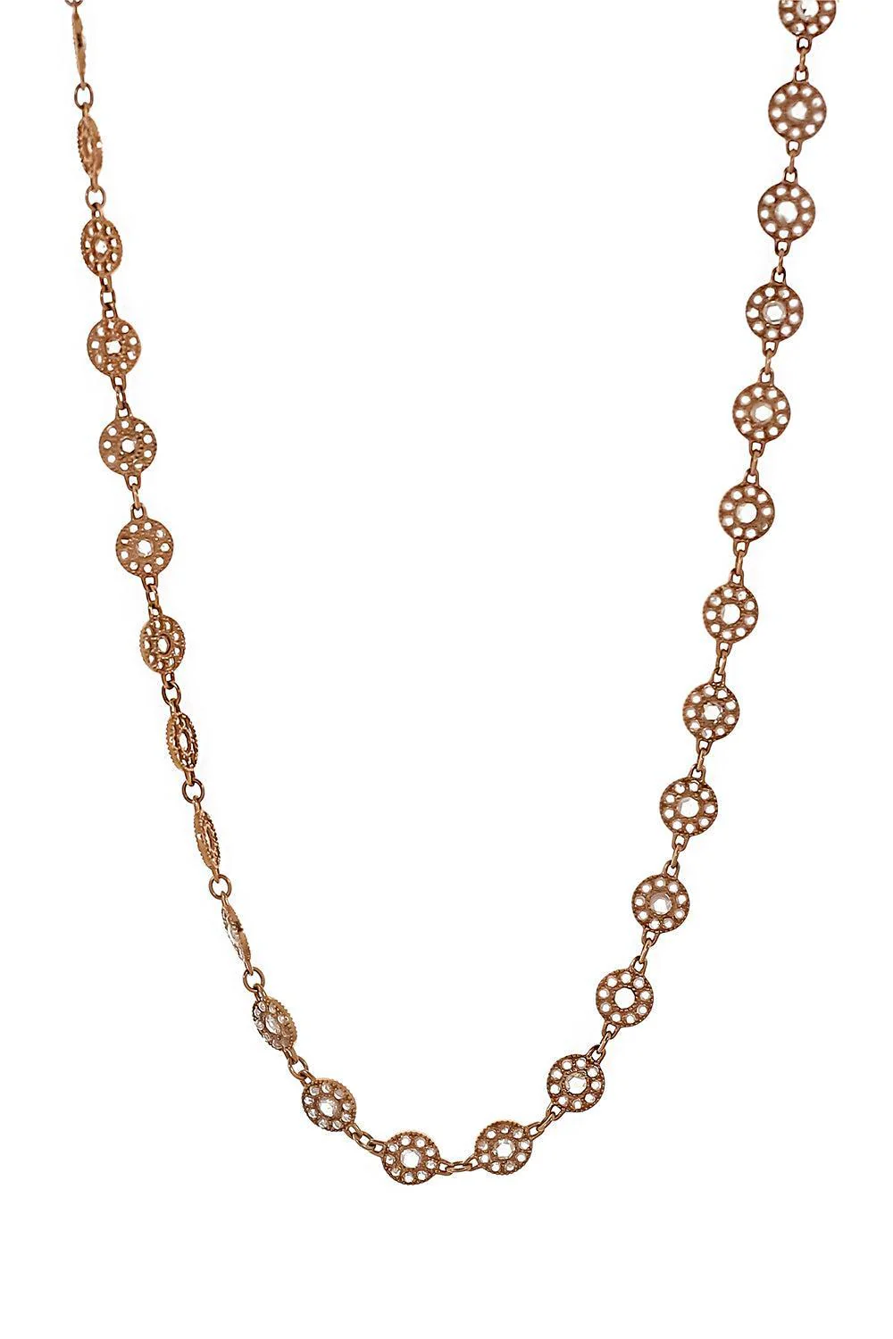 Diamond Opera Chain Necklace