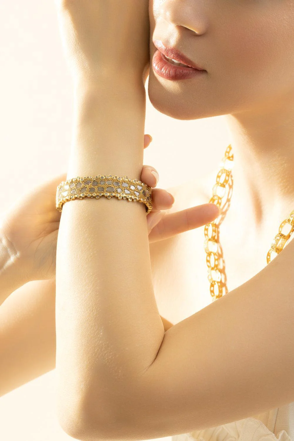 Diamond Small Eternity Bracelet - Image 3