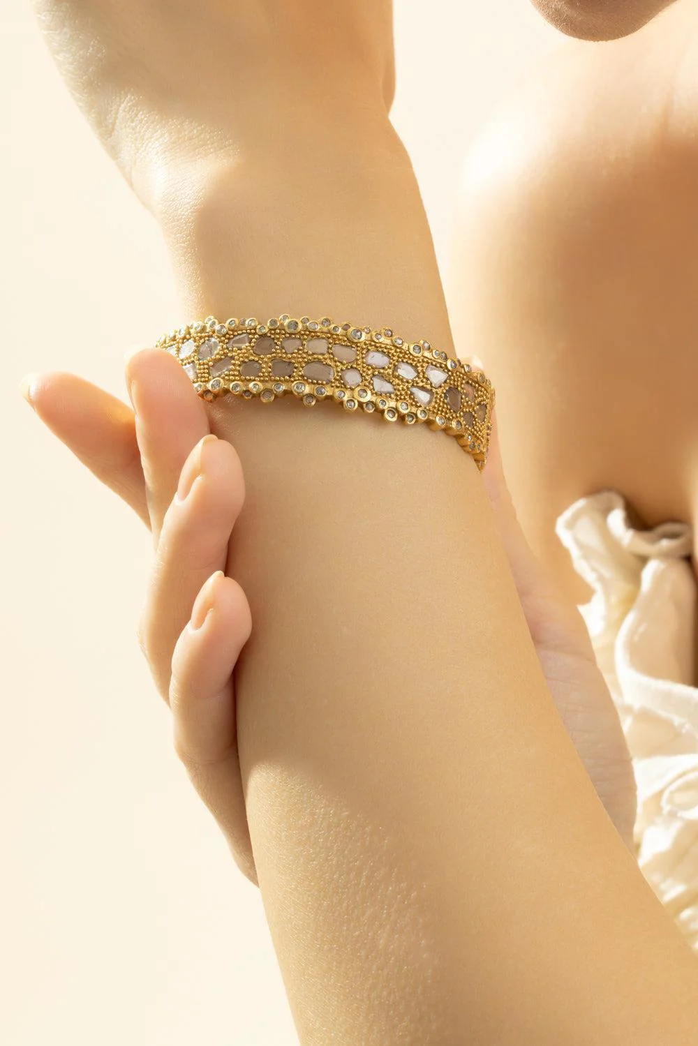 Diamond Small Eternity Bracelet - Image 4