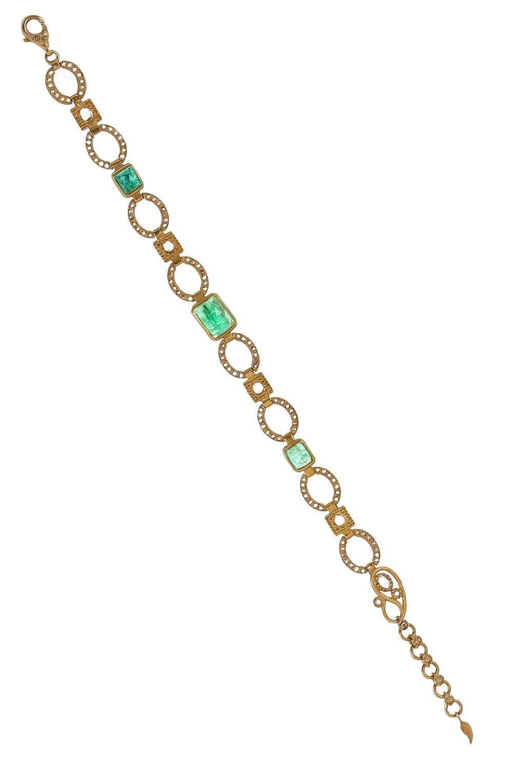 Emerald Mosaic Luminosity Bracelet