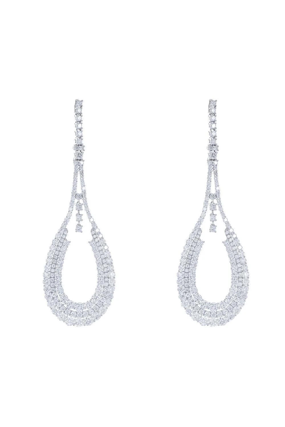 Oversized Teardrop Earrings